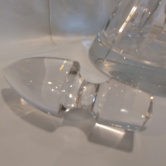 VTG Crystal Glass Ship Decanter With Stopper. Made In Slovakia. - Picture 5 of 8